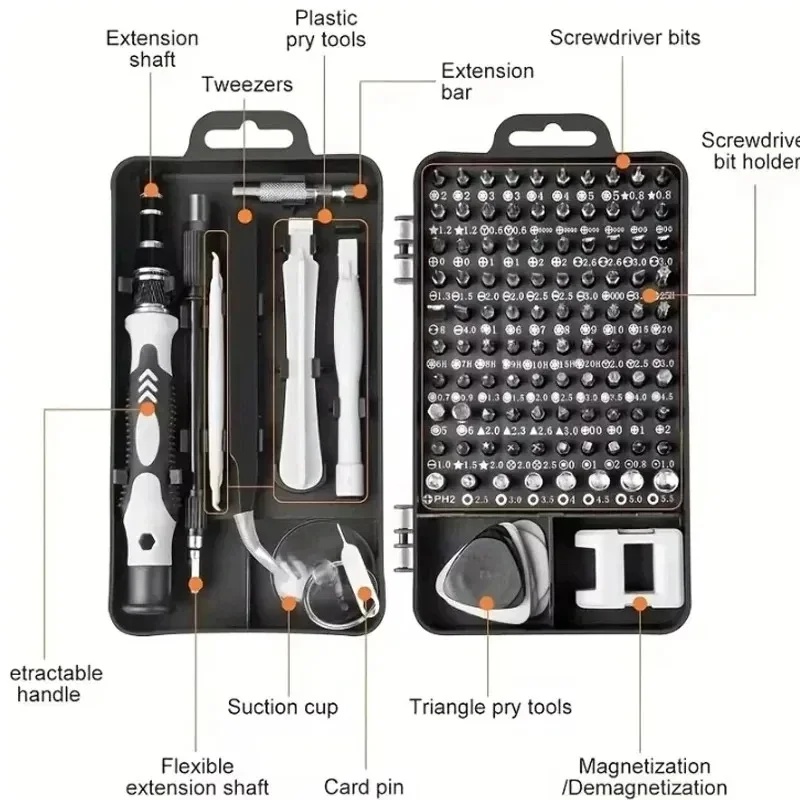 115 in 1 Multifunctional Screw - Electronics Repair Parts 评论和价格